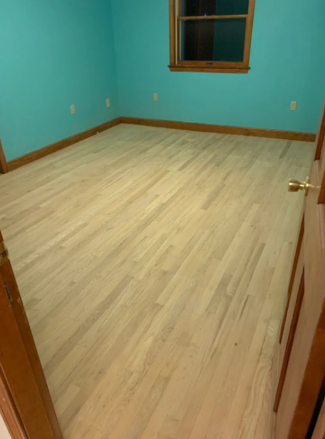Hardwood flooring restoration